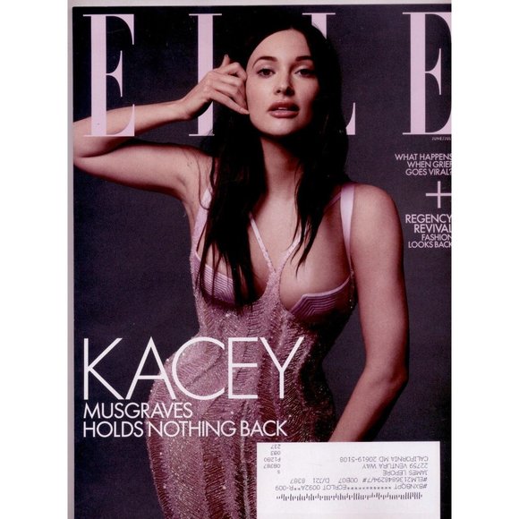 ELLE JUNE/JULY 2021 KACEY MUSGRAVES, REGENCY REVIV - Picture 1 of 1